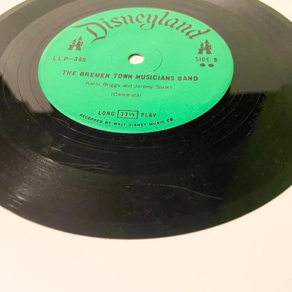 Vintage 1970 Disney Bremen Town Musicians  7 Inch Record and Book - Picture 12 of 15